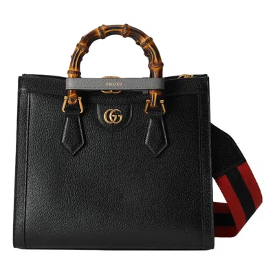 Gucci (wmns)  Diana Small Tote Bag 'black' In Black