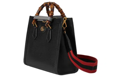 Gucci (wmns)  Diana Small Tote Bag 'black' In Black