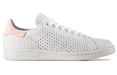 Adidas Originals (wmns) Adidas Stan Smith 'haze Coral' In White