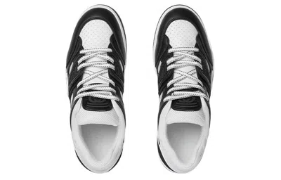 Gucci Basket Low-top Sneakers In Black