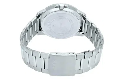 Casio Stainless Steel Strap Mens Silverblack Analog