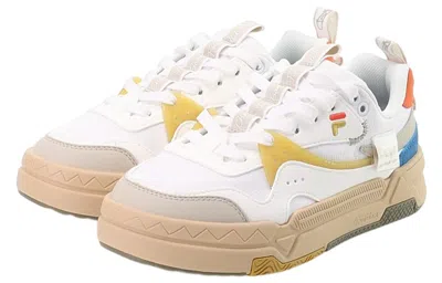 Fila Fusion (wmns)  Bank Skate Shoes 'white Yellow Gum'