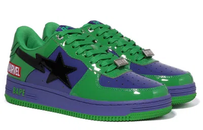 A Bathing Ape X Marvel Comics Bape Sta Low 'hulk'