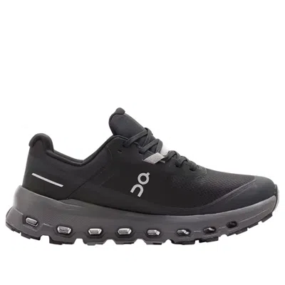 On Cloudventure Lace-up Sneakers In Black