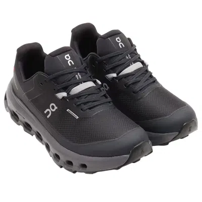 On Cloudventure Lace-up Sneakers In Black