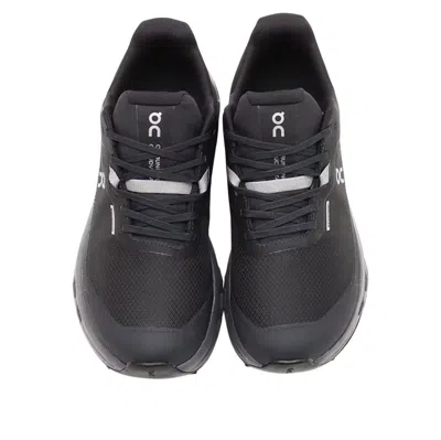 On Cloudventure Lace-up Sneakers In Black