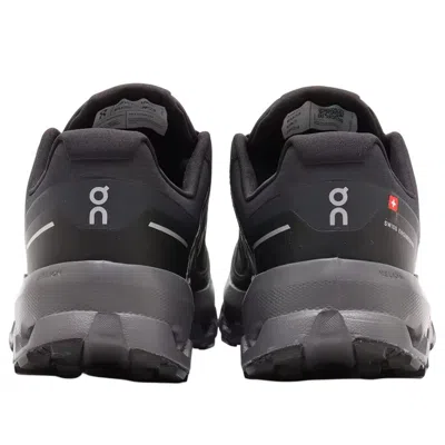 On Cloudventure Lace-up Sneakers In Black