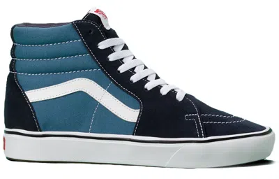 Vans Sk8-hi Vn000d51nvy Sneakers Mens Us 5.5 Navy Leather Skate Shoes Gbnc469 In Multi