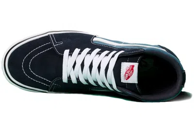 Vans Sk8-hi Vn000d51nvy Sneakers Mens Us 5.5 Navy Leather Skate Shoes Gbnc469 In Multi