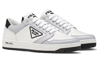 Prada (wmns)  District Leather Sneakers 'white Grey'