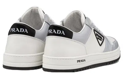 Prada (wmns)  District Leather Sneakers 'white Grey'