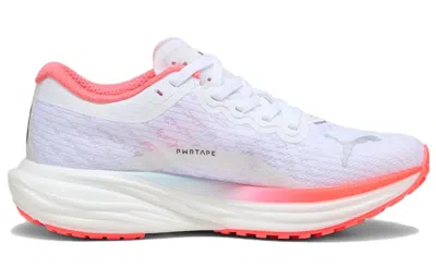 Puma (wmns)  Deviate Nitro 2 'white Fire Orchid' In Multi