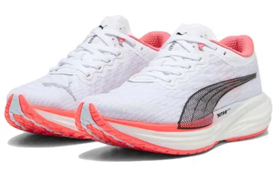 Puma (wmns)  Deviate Nitro 2 'white Fire Orchid' In Multi