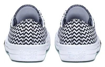 Converse (wmns)  Chuck Taylor All Star Mission-v Low Top Black White Wave Pattern 'black White'