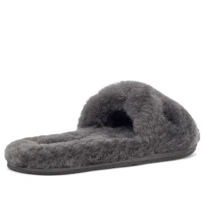 Ugg (wmns)  Fluff Slide Ii 'charcoal' In Multi