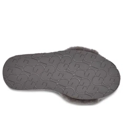 Ugg (wmns)  Fluff Slide Ii 'charcoal' In Multi