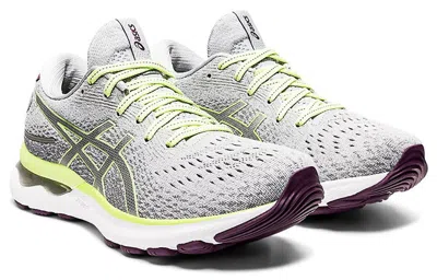 Asics (wmns)  Gel-nimbus 24 'piedmont Grey Lime Green' In Multi