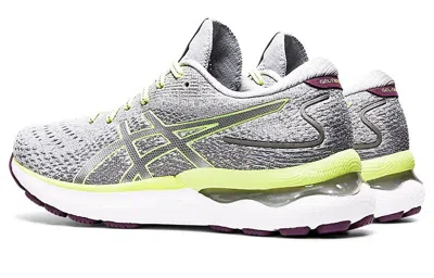 Asics (wmns)  Gel-nimbus 24 'piedmont Grey Lime Green' In Multi