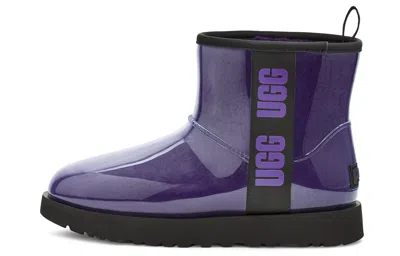 Ugg Classic Clear Mini Boot In Purple