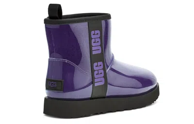 Ugg Classic Clear Mini Boot In Purple