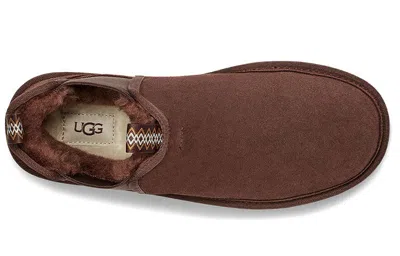 Ugg Flat Ankle Boots In Brown