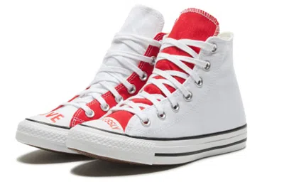 Converse (wmns)  Love Fearlessly Chuck Taylor All Star 'red White' In Multi