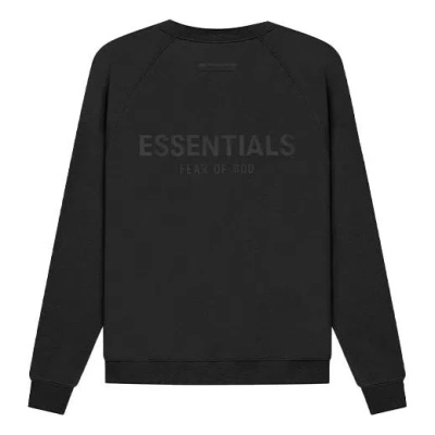 Essentials Fear Of God  Ss21 Pull-over Crewneck Black