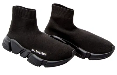 Balenciaga Speed Sock-style Sneakers In Black