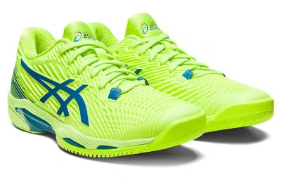 Asics Solution Speed Ff 2 Clay 1042a134.300 Womens 10 Green Tennis Shoes Eee4150 In Green