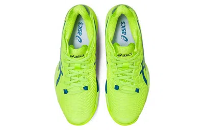 Asics Solution Speed Ff 2 Clay 1042a134.300 Womens 10 Green Tennis Shoes Eee4150 In Green