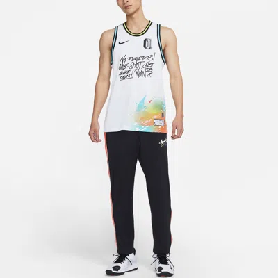 Nike Mens Dna Premium Dri-fit Sports Basketball Vest White