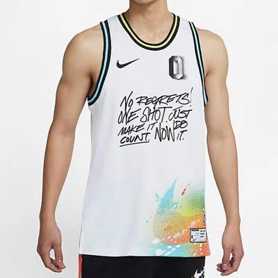 Nike Mens Dna Premium Dri-fit Sports Basketball Vest White