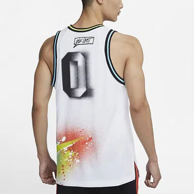 Nike Mens Dna Premium Dri-fit Sports Basketball Vest White
