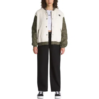Vans (wmns)  Kasia Bomber Jacket 'grape Leaf' In Multi