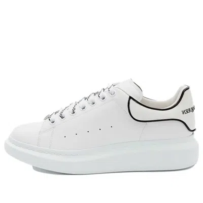 Alexander Mcqueen Leather Chunky Sneakers In White
