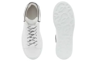 Alexander Mcqueen Leather Chunky Sneakers In White