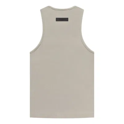 Essentials (wmns) Fear Of God  Ss23 Waffle Tank 'seal' In Gray
