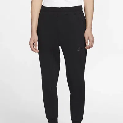 Nike As M Nsw Pe Jggr Ponte Ribbed Knit Sports Long Pants Black In Blue