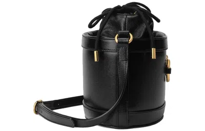 Gucci 1955 Horsebit Bucket Bag In Black