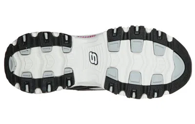 Skechers (wmns)  D Lites Low-top Running Shoes Black/blue In Multi