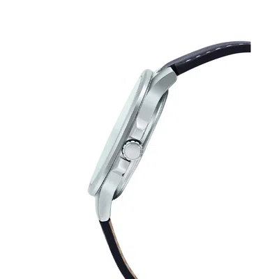 Casio Quartz Waterproof Mens Silver Analog In Black