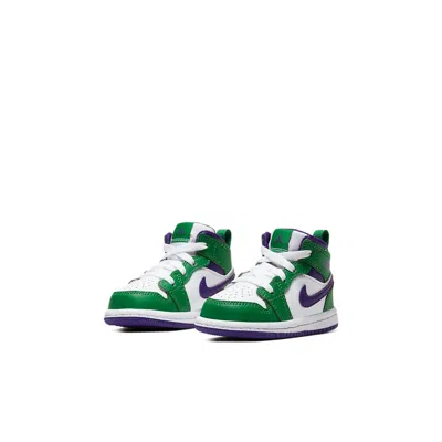 Air Jordan (td)  1 Mid 'hulk' In Green