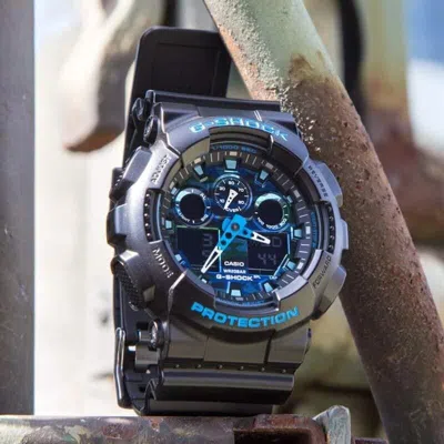 Casio G-shock Analog-digital 'black Blue'