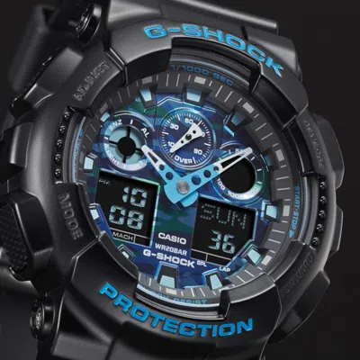 Casio G-shock Analog-digital 'black Blue'