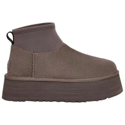 Ugg (wmns)  Classic Mini Dipper 'thundercloud' In Brown