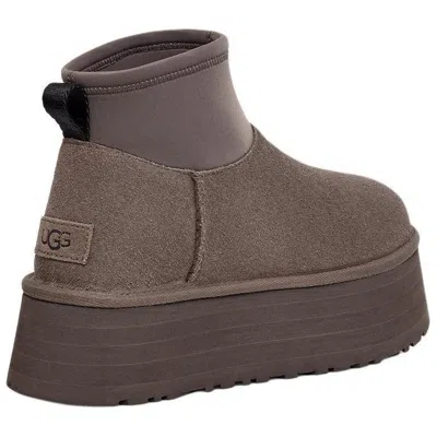 Ugg (wmns)  Classic Mini Dipper 'thundercloud' In Brown