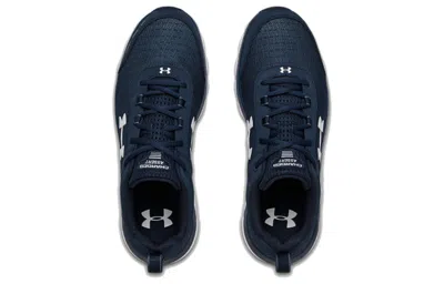 Under Armour Men's Charged Assert 10 Running Sneakers From Finish Line In Blue