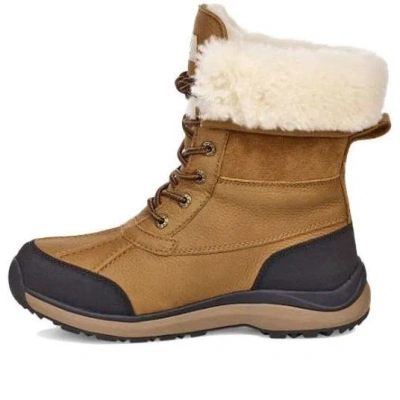 Ugg Adirondack Iii Faux Shearling-lined Leather Boots