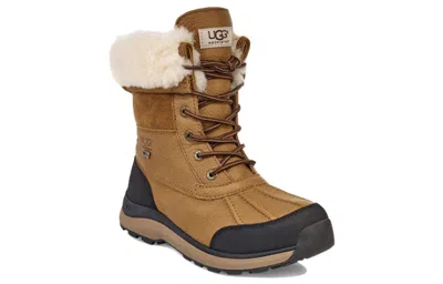 Ugg Adirondack Iii Faux Shearling-lined Leather Boots
