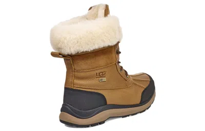 Ugg Adirondack Iii Faux Shearling-lined Leather Boots